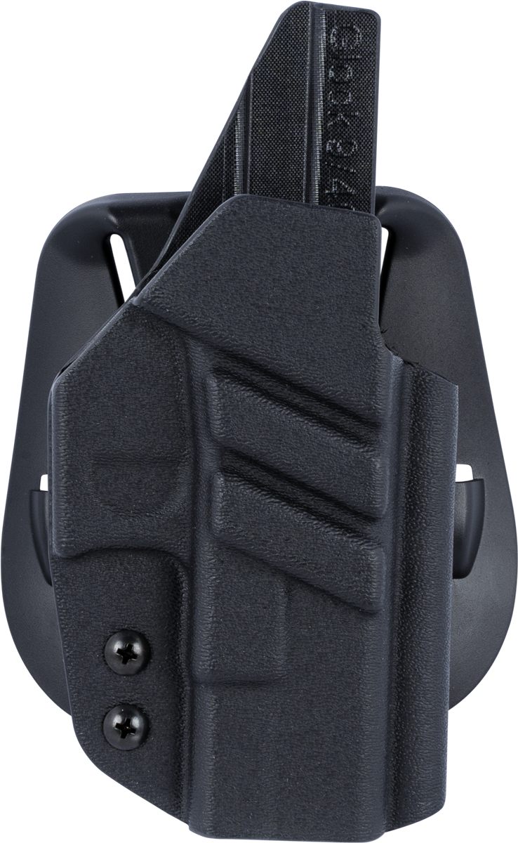 1791 Gunleather TACPDHOWBGLOCKBLKR Tactical Kydex OWB Black Paddle Compatib