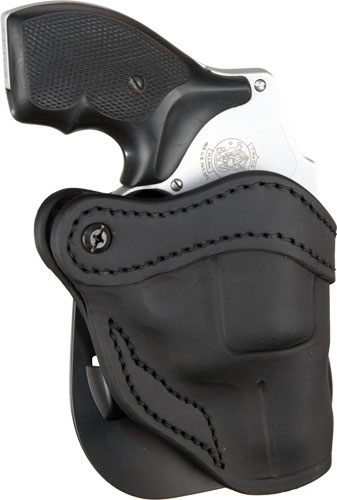 1791 Gunleather PDHR1 Paddle Holster Mult FIT RH J-FR REV/SIM Black view 2