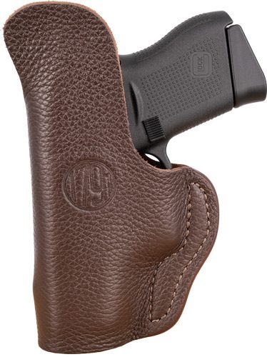 1791 Gunleather FCD3BRWR Fair Chase IWB Size 03 Classic Brown Deer Hide Bel view 2
