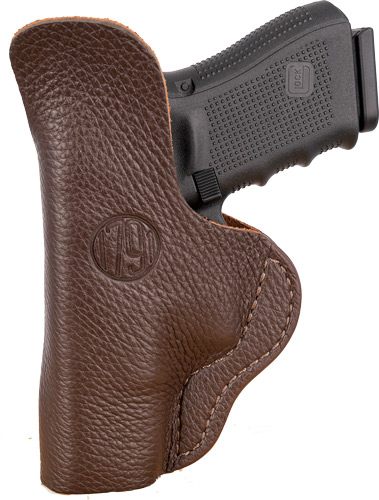1791 Gunleather FCD5BRWR Fair Chase IWB Size 05 Classic Brown Deer Hide Bel view 2