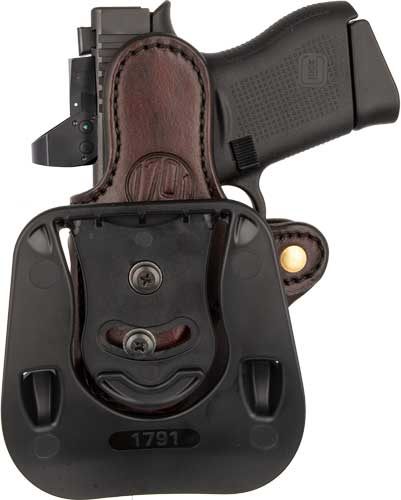1791 Gunleather ORPDHCSBRR Optics Ready Paddle Holster C OWB Signature Brow view 2