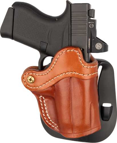 1791 Gunleather ORPDHCCBRR Paddle Holster Optic Ready OWB Size Compact Clas view 2