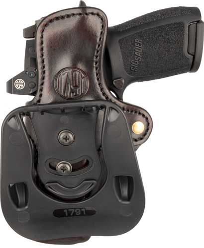 1791 Gunleather ORPDH24SSBRR BH2.4S Optic Ready OWB Open Top 2.4S Signature