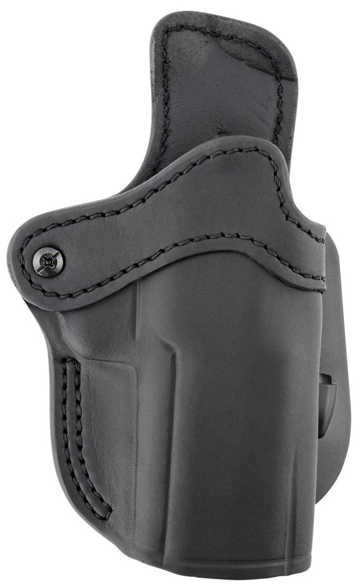 1791 Gunleather ORPDH24SBLR BH2.4 Optic Ready OWB 2.4 Stealth Black Leather
