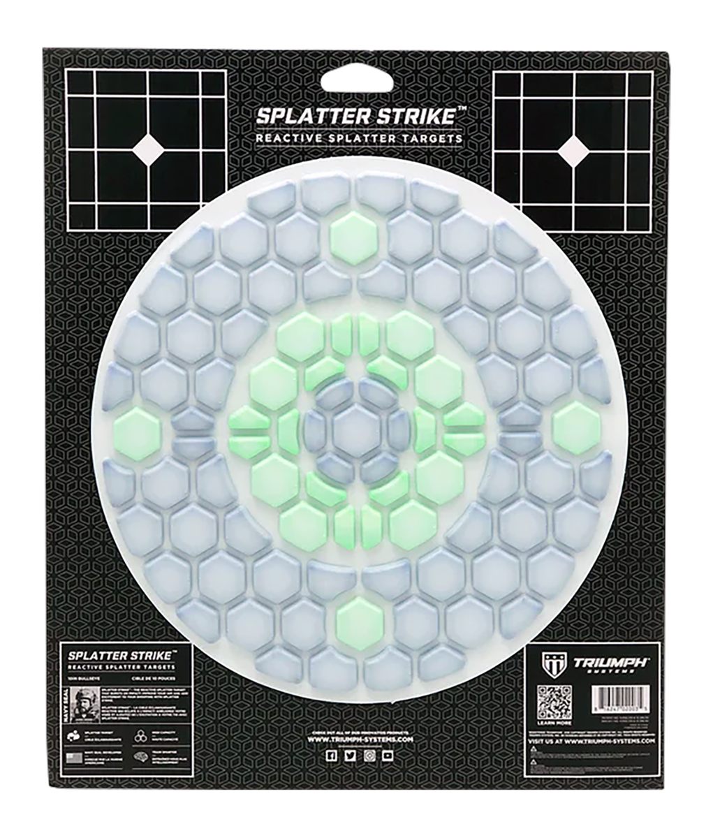 Triumph Systems 031502001 Splatter Strike Reactive Target Bullseye Hanging