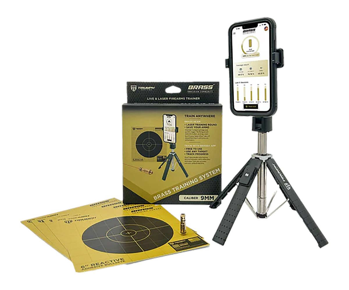 Triumph Systems Tsbbbsss Brass Training 9mm Laser/Targets/Phone Stand