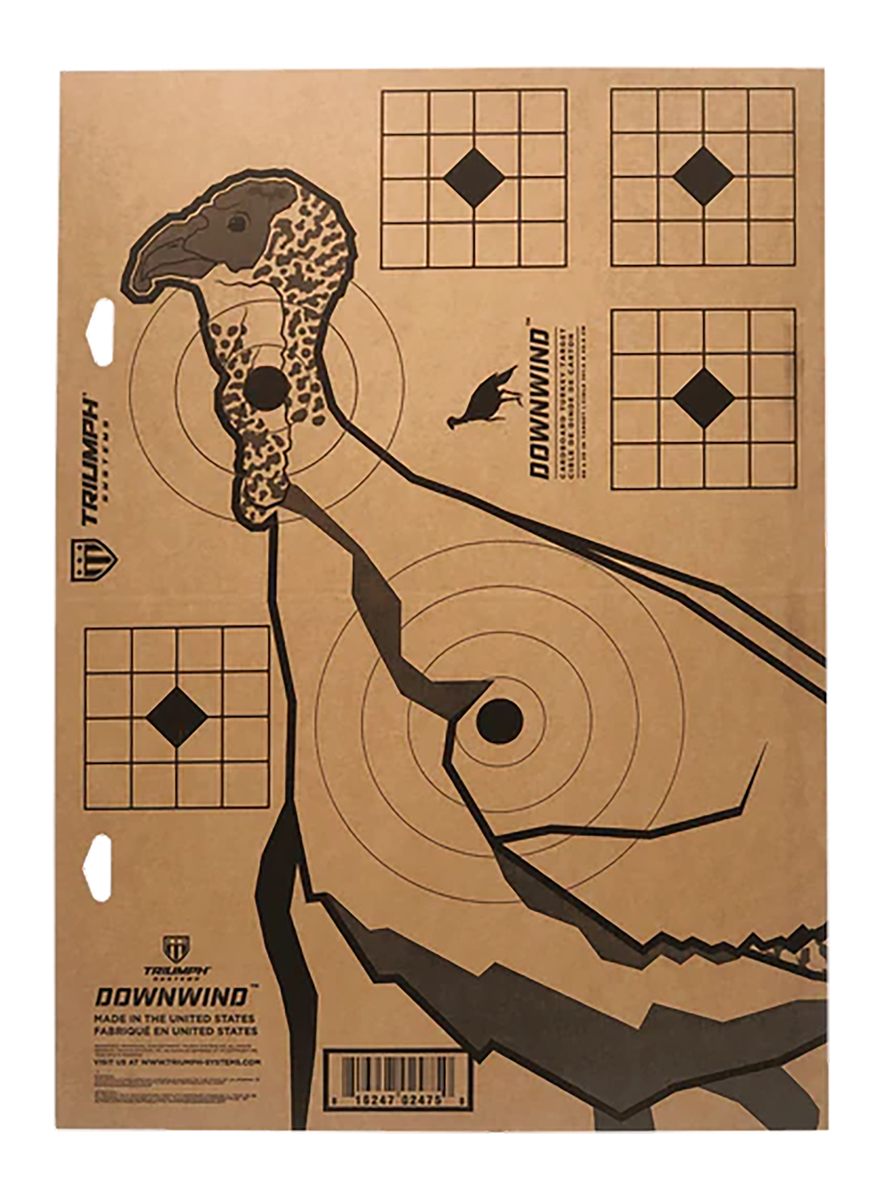 Triumph Systems 020021000 Downwind Turkey Standing Cardboard 24inW x 17inH