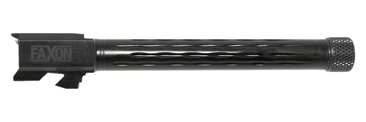 Faxon Firearms GB910N34LGQT Match Series 9mm Luger 5.75in Fluted Threaded B