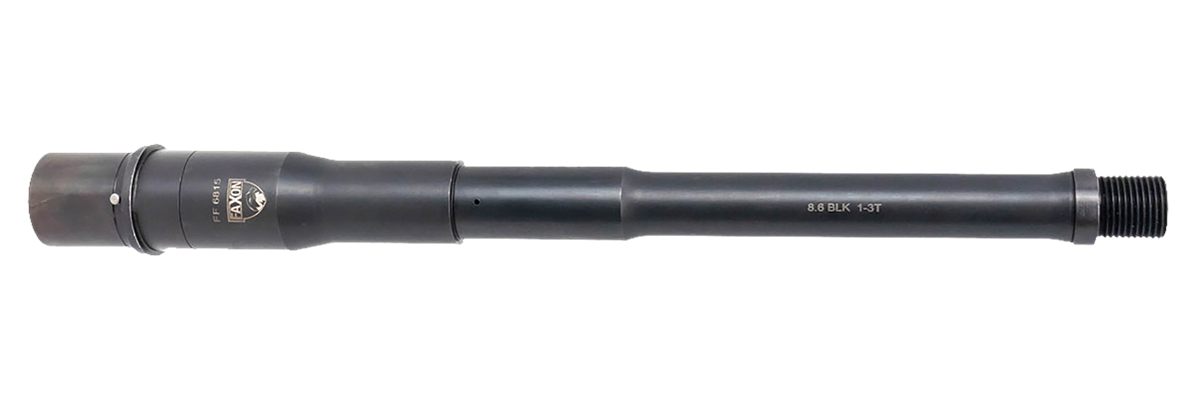 Faxon Firearms A0A863P12NGQ Big Gunner Duty 8.6 Blackout 12in Target Crown