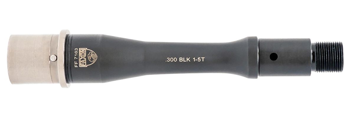 Faxon Firearms Match 300 BLK 6in Nitride 416-R Stainless QPQ Barrel