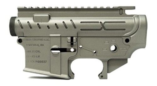 Faxon Firearms AR-15 X-TRA Lite Receiver SET Titanium Stripped