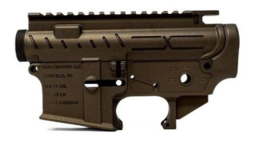 Faxon Firearms AR-15 X-TRA Lite Receiver SET Bronze Stripped