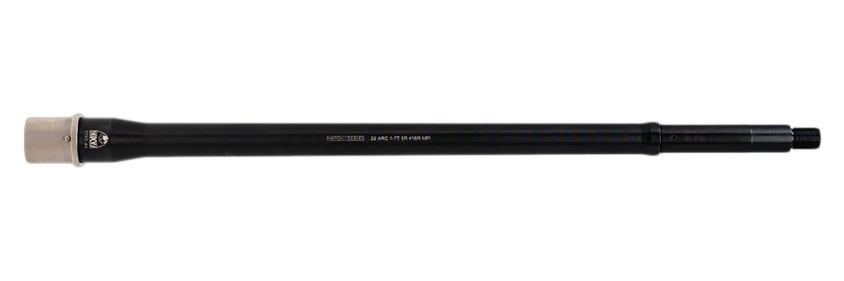 Faxon Firearms 15B22A7R16NGQ5RNP3 Gunner 22 ARC 16in Salt Bath Nitride 416