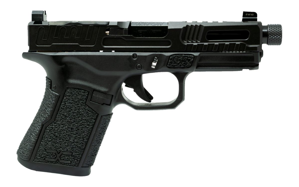 Faxon Firearms FX-19-HF-02 Hellfire Gen 2 9mm Luger Black Threaded Barrel