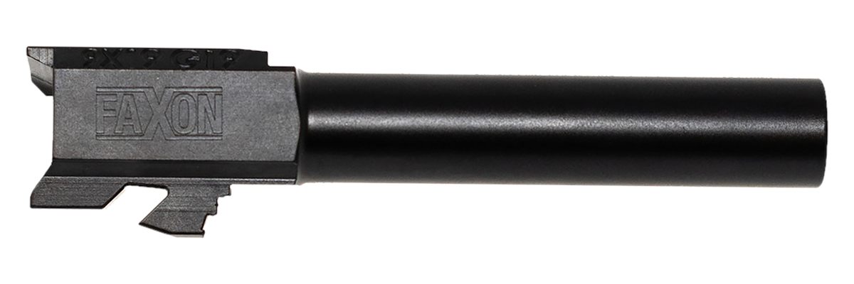Faxon Firearms GA910N19NGQ-N Duty Series 9mm Luger Black Nitride Steel, Fit
