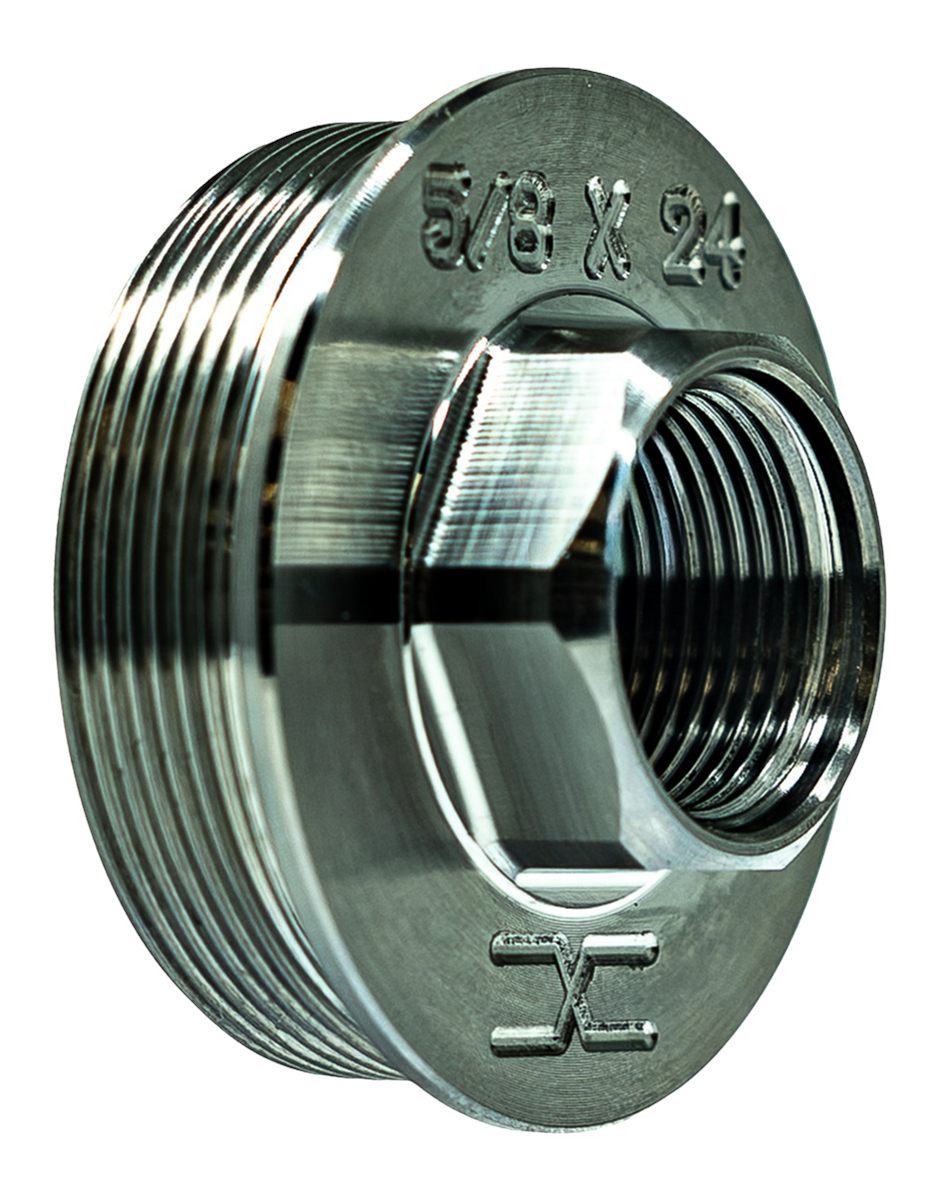 Faxon Firearms Ffmdsilhub6252402 5/8x24 Ttnm Dirct Thread