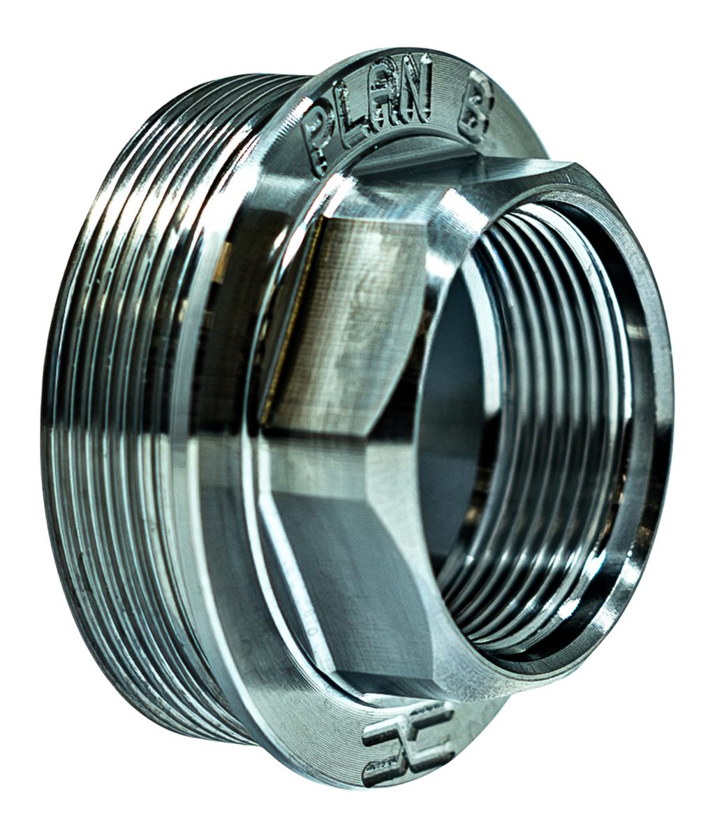 Faxon Firearms Plan B TO HUB Adapter Titanium 1.375-24
