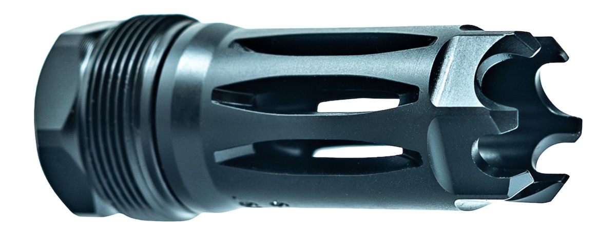 Faxon Firearms Muzzlok SS Plan B Flash Hider 1/2X28 .250in Bore