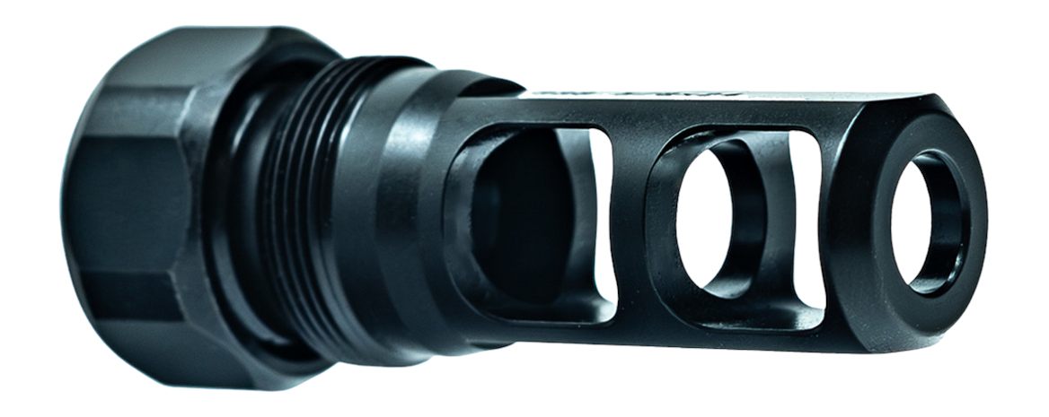Faxon Firearms Muzzlok SS Plan B Muzzle Brake 5/8X24 .375in Bore