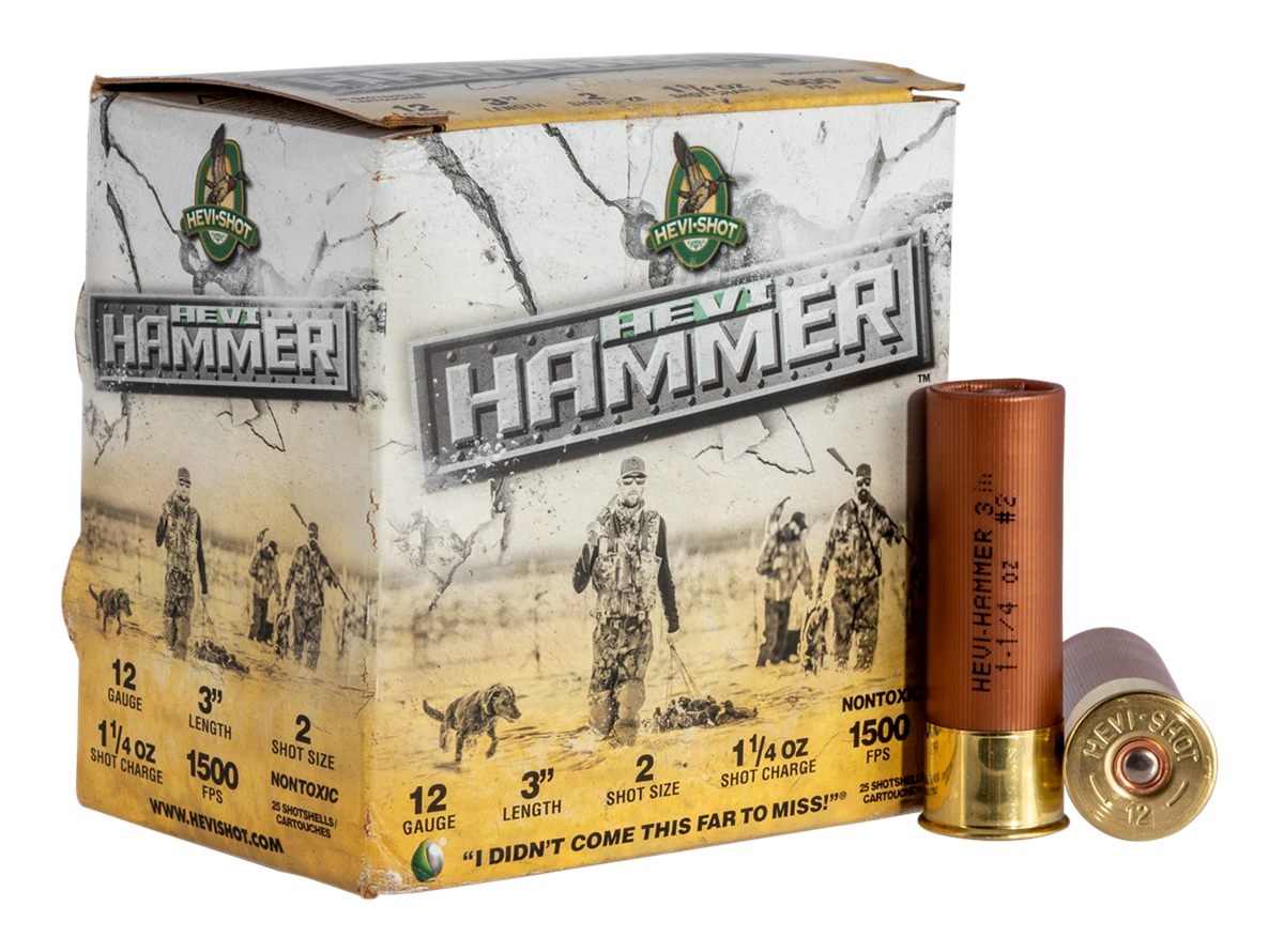 Hevi-Shot HS28002 12 Gauge 3in 1 1/4oz 2 25 Per Box/10 Case