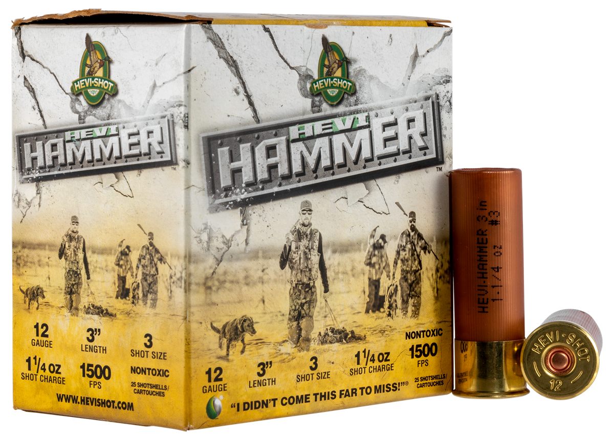 Hevi-Shot HS28003 12 Gauge 3in 1 1/4oz 3 25 Per Box/10 Case