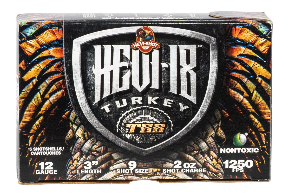 Environ Metal Hevi-Shot HS4009 TSS Turkey 12 Gauge 3in 2oz Tungsten 9 5 Per
