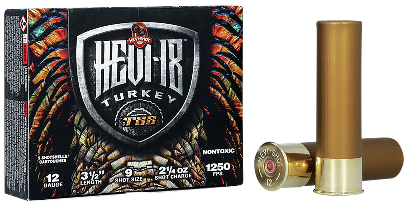 Environ Metal Hevi-Shot HS4509 TSS Turkey 12 Gauge 3.50in 2 1/4oz Tungsten