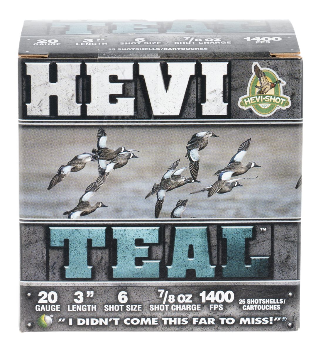 Hevi Shot HS62006 20 Gauge 3in 7/8oz 6 25 Per Box/10 Case