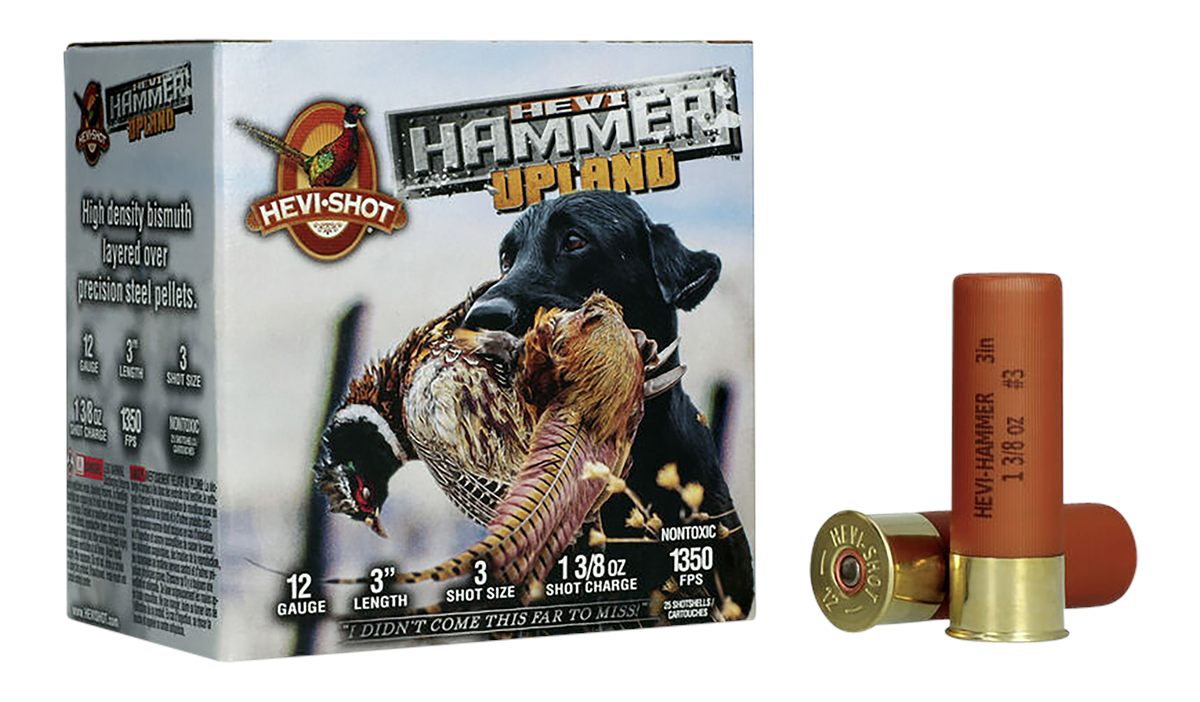 Hevi-Shot HS29113 Upland 12 Gauge 3in 1 3/8oz Steel/Bismuth 3 25 Per Box/10