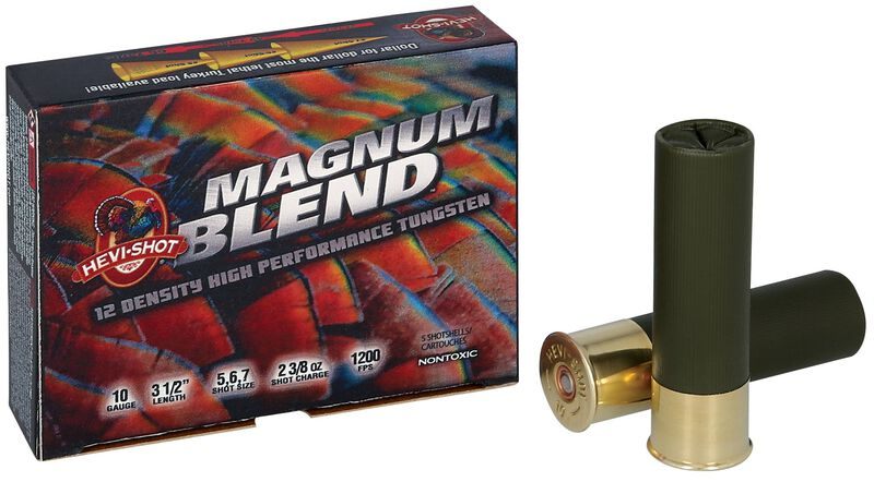 Hevi-Shot HS13567 Magnum Blend 10 Gauge 3.50in 2 3/8oz Tungsten 5/6/7 5 Per view 2
