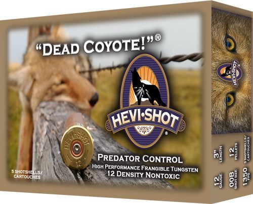 Hevi Shot HS43030 Dead Coyote 12 Gauge 3in 1 1/2oz TungstenT 10 Per Box/10 view 2