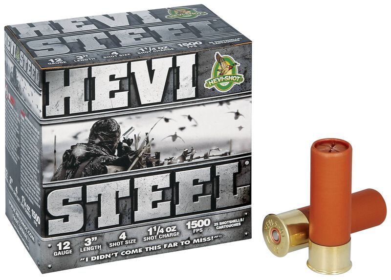 Hevi Shot HS60004 12 Gauge 3in 1 1/4oz 4 25 Per Box/10 Case view 2