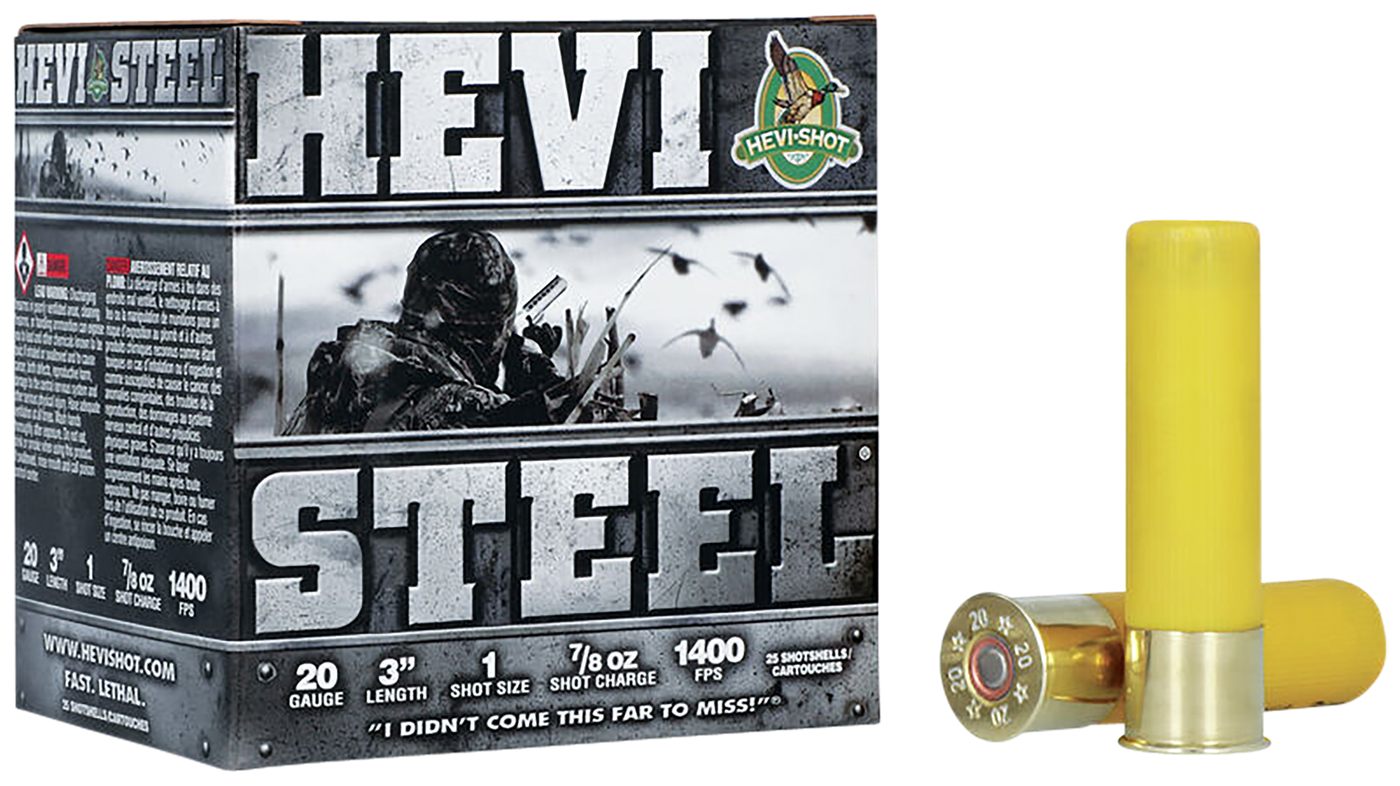 Hevi-Shot HS62001 20 Gauge 3in 7/8oz 1 25 Per Box/10 Case