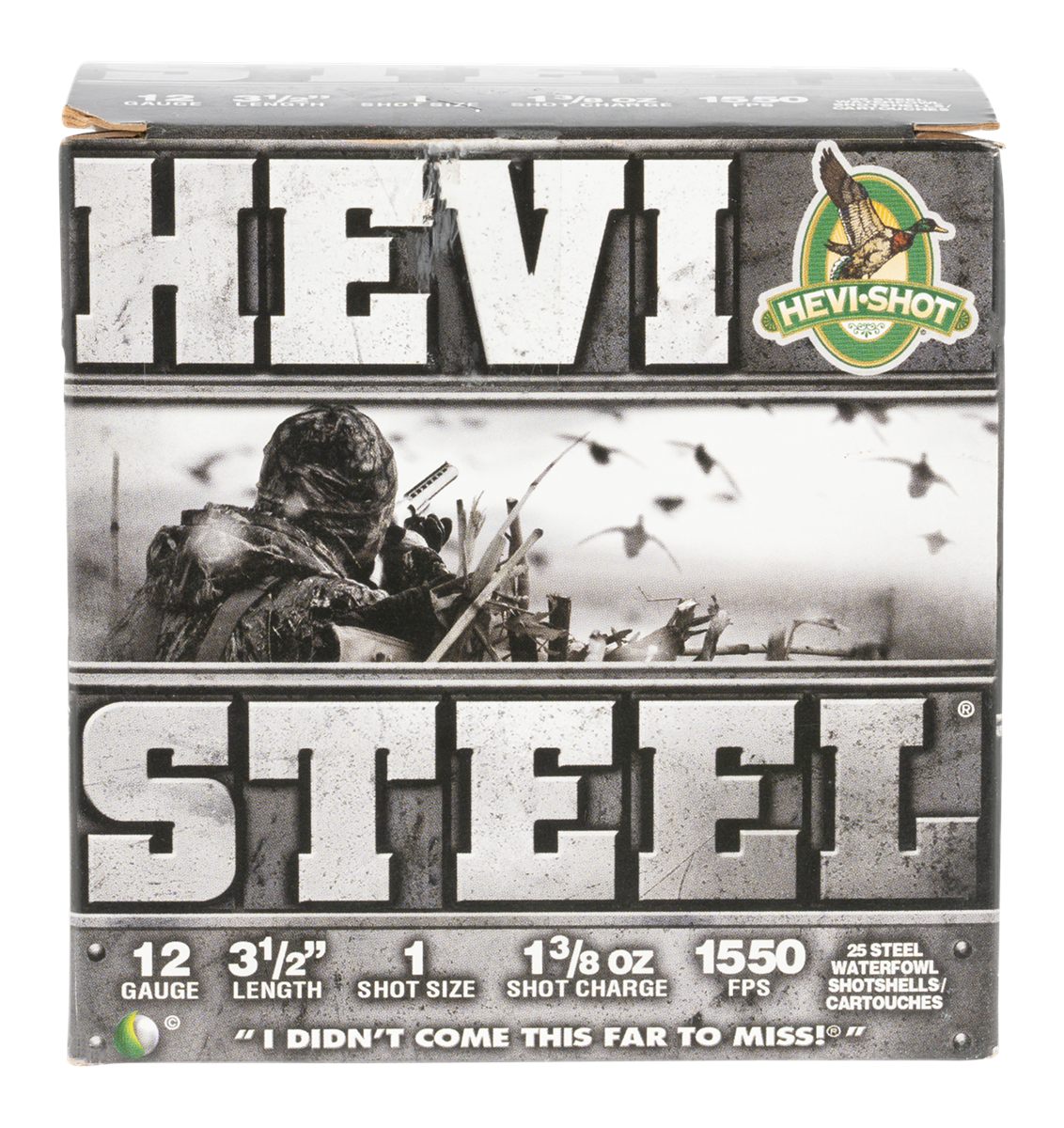 Hevi-Shot HS65001 12 Gauge 3.50in 1 3/8oz 1 25 Per Box/10 Case
