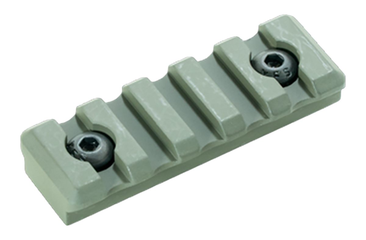 Timber Creek Outdoors M5SPROD M-LOK 3 Slot Picatinny Rail OD Green Aluminum