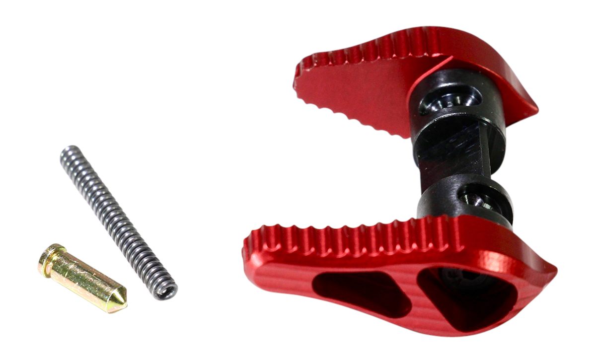 Timber Creek Outdoor AMBISSR Safety Selector 45/90 Degree AR Platform Red A