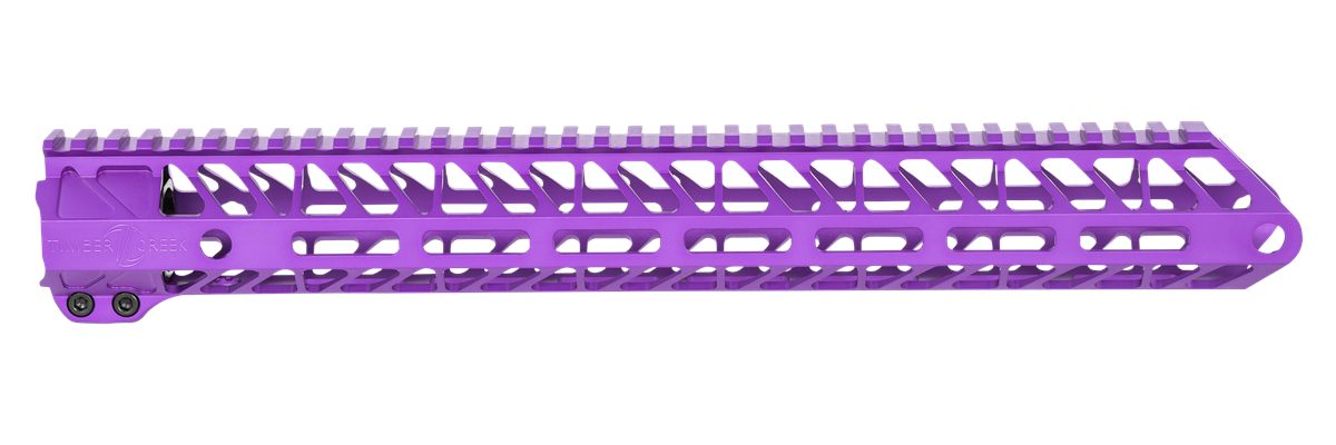 Timber Creek Outdoors ME15HGPPA Enforcer 15 Inch Hand Guard M-LOK Purple An