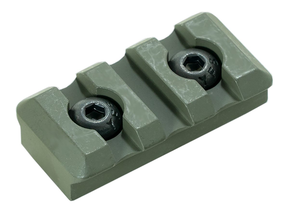 Timber Creek Outdoors M3SPROD M-LOK 3 Slot Picatinny Rail OD Green Aluminum