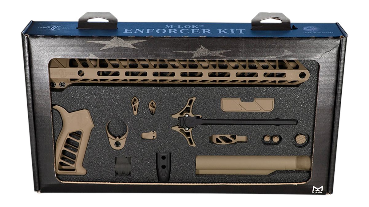 Timber Creek Outdoors TCOEKFDE Enforcer Complete Build Kit Flat Dark Earth