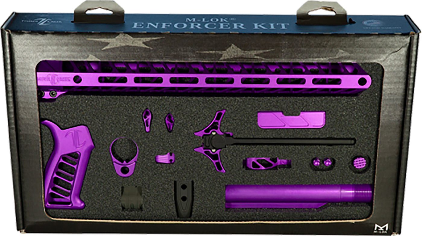 Timber Creek Outdoors TCOEKPPA Enforcer Complete Build Kit Purple Anodized
