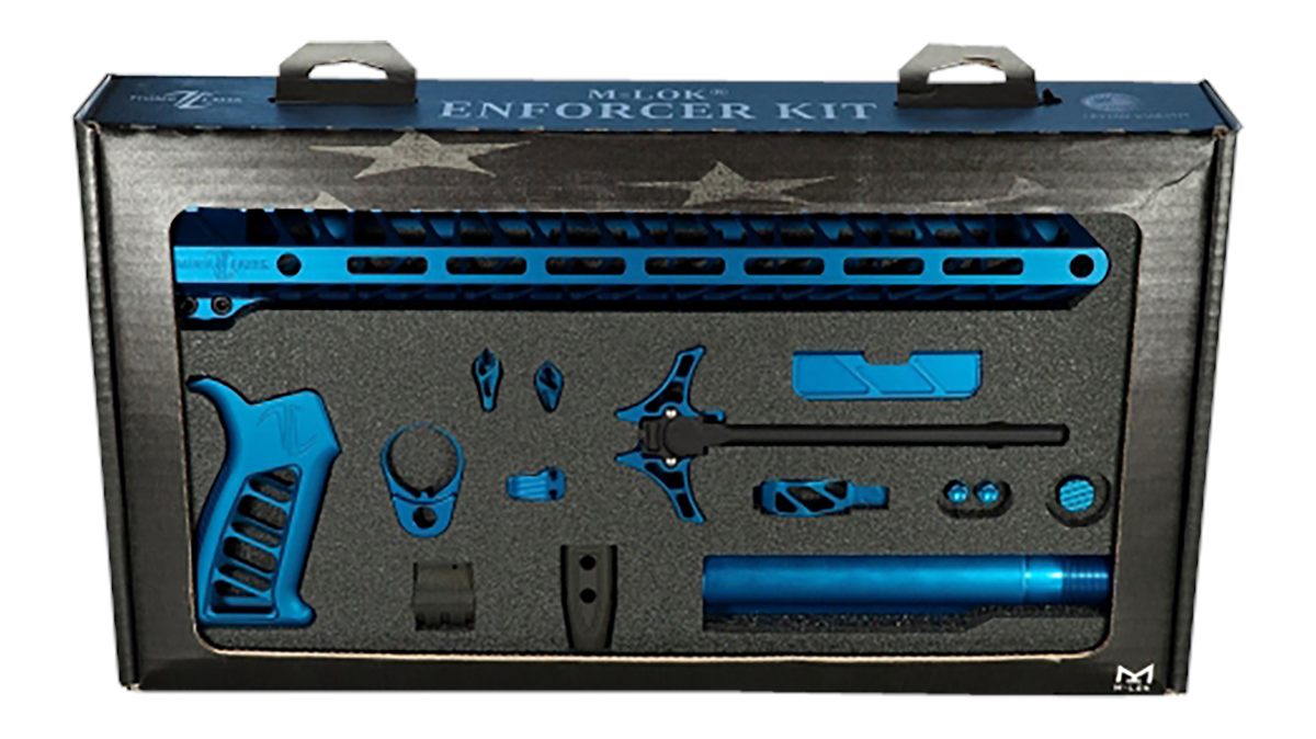 Timber Creek Outdoors TCOEKB Enforcer Complete Build Kit Blue Anodized for