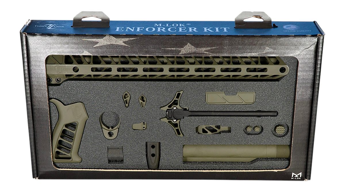 Timber Creek Outdoors TCOEKOD Enforcer Complete Build Kit OD Green