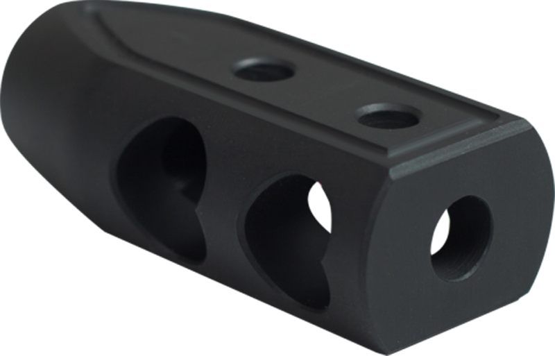 Timber Creek Outdoors 223HBBLC Heart Breaker Muzzle Brake Black Cerakote wi