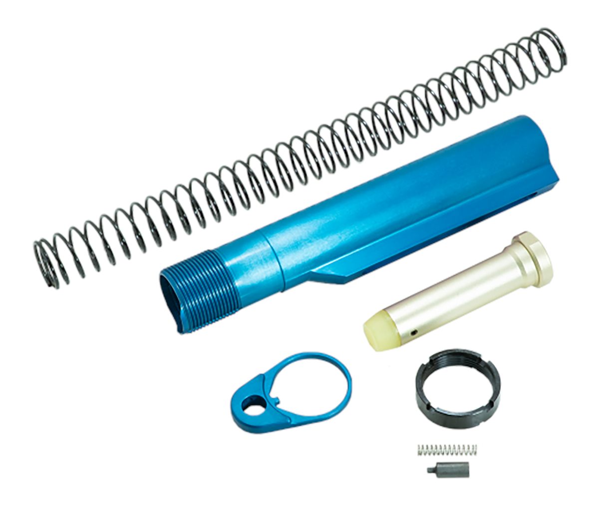 Timber Creek Outdoors ARBTKB Buffer Tube Kit Blue Anodized for AR-15