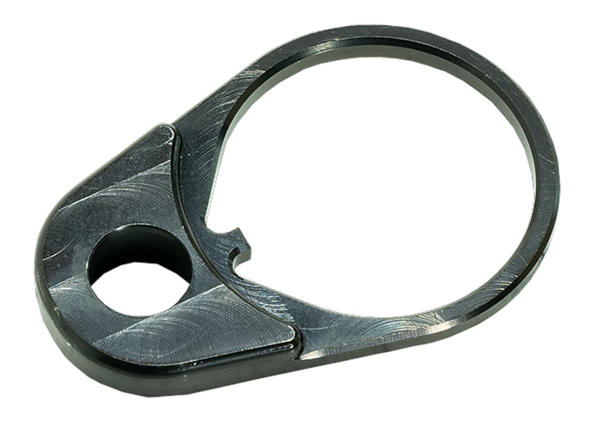 Timber Creek Outdoors GSTEPBL Greyman QD End Plate Steel Black AR-Platform
