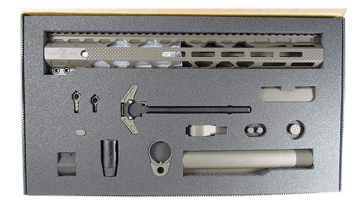 Timber Creek Outdoors TCGKU Greyman Complete Build Kit AR-15 Rifle Urban