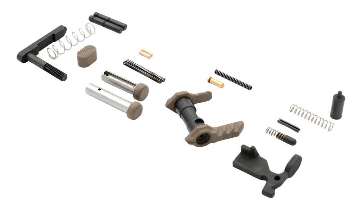 Timber Creek Outdoors GLPKD Greyman Lower Parts Kit AR-Platform Desert