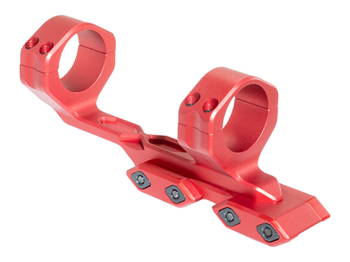 Timber Creek Outdoors E1CSM34R Enforcer Cantilever Scope Mount Red Aluminum