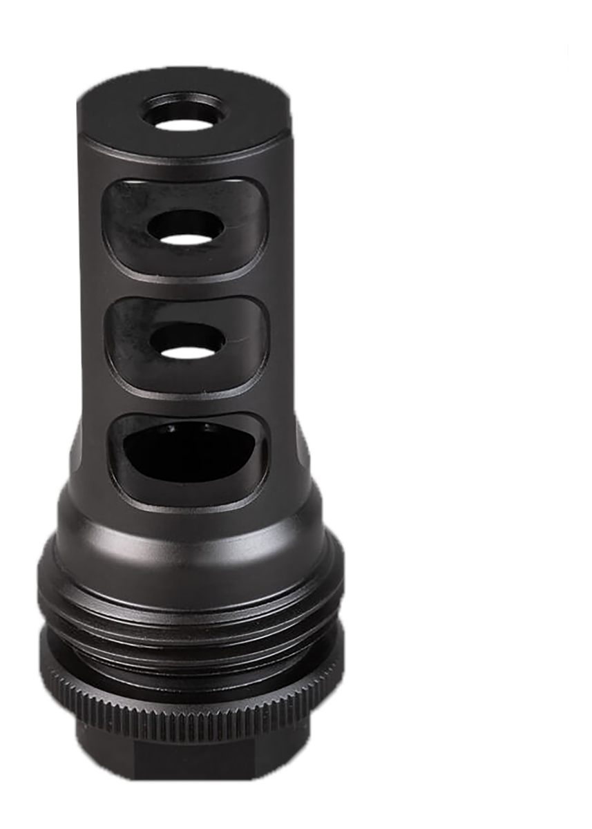 SilencerCo AC1961 ASR Muzzle Brake Black Nitride 11/16inx24 Threads 458 Cal