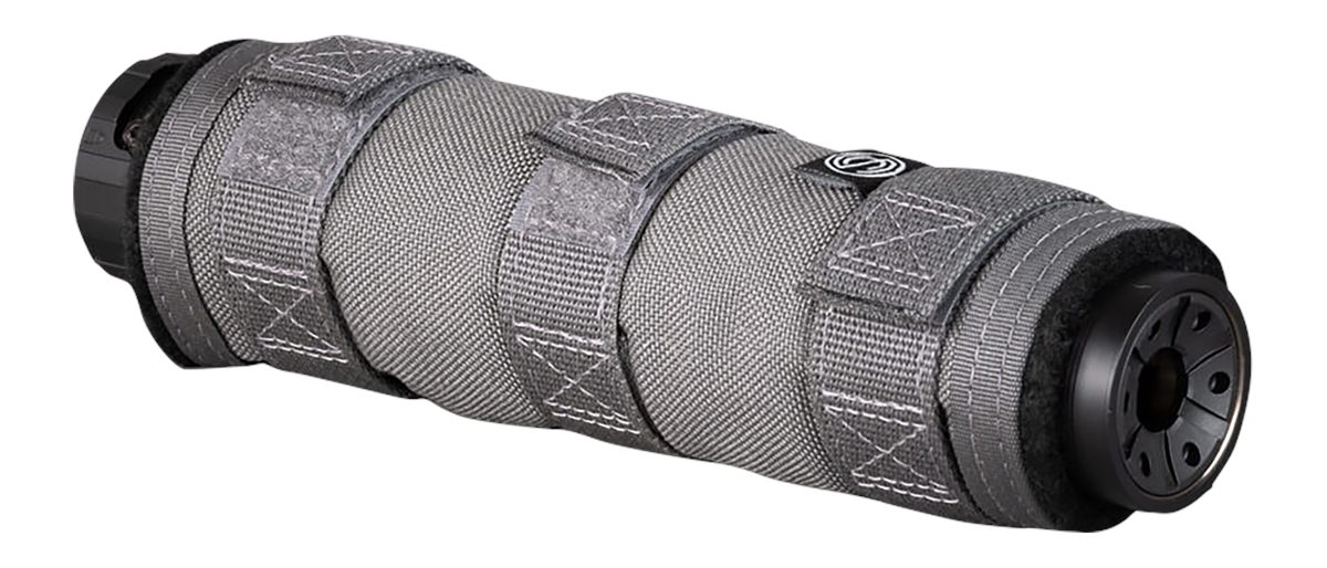 SilencerCo AC1981 High Temp Suppressor Cover 6in Gray Nylon